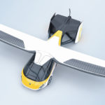 Aeromobil 4.0 Flying Car top render view