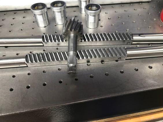 AutoSolo buggy custom steering rack