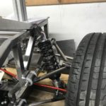 AutoSolo buggy front suspension with tyre