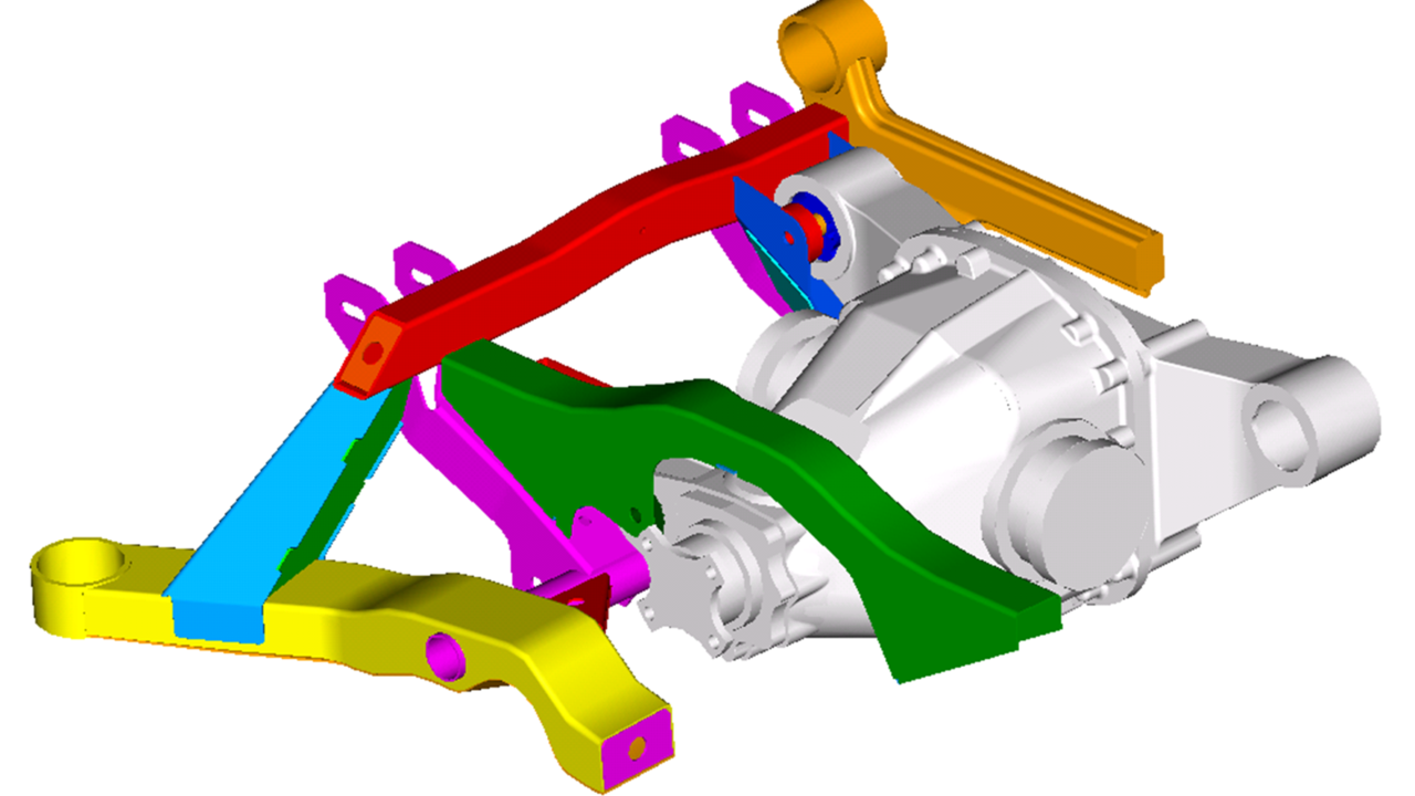 Arnage diff mounting CAD