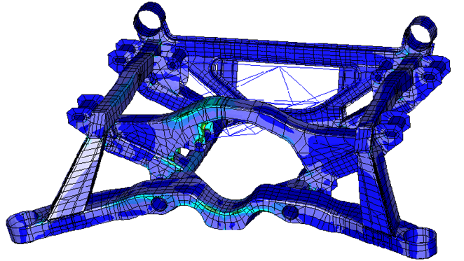 Arnage subframe FEA