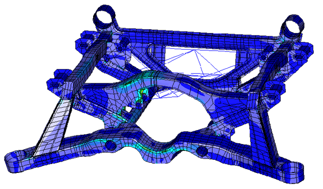 Arnage subframe FEA