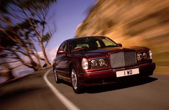 Bentley Arnage on road