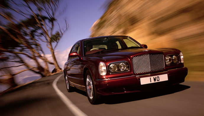 Bentley Arnage on road