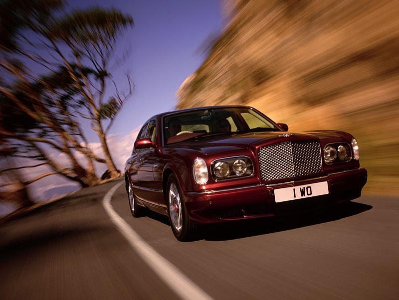 Bentley Arnage on road