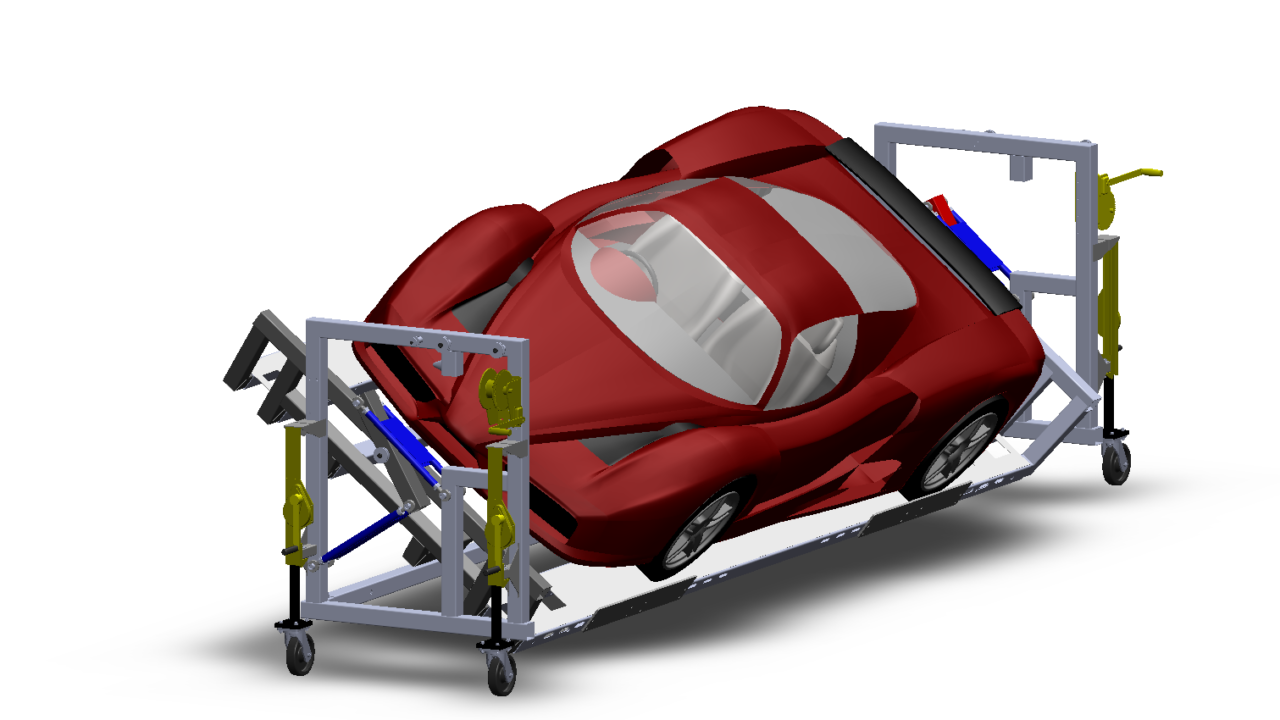 BotB rotating car trolley front render