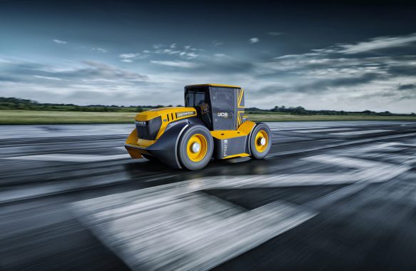 JCB Words Fastest Tractor