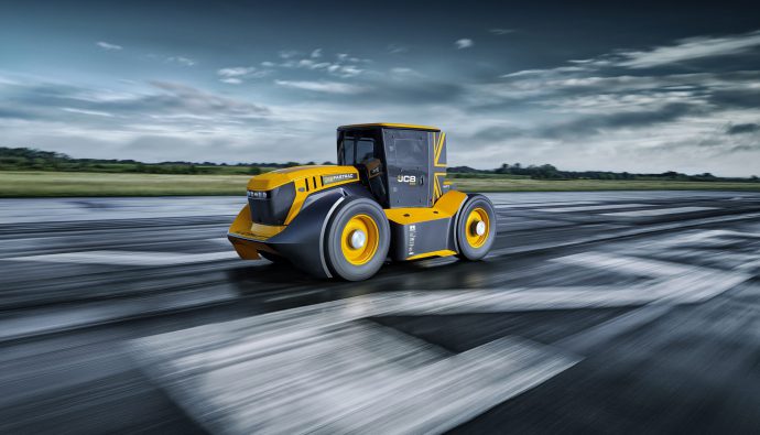 JCB Words Fastest Tractor