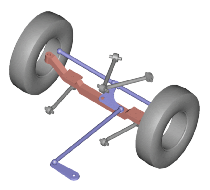 MCI Front suspension