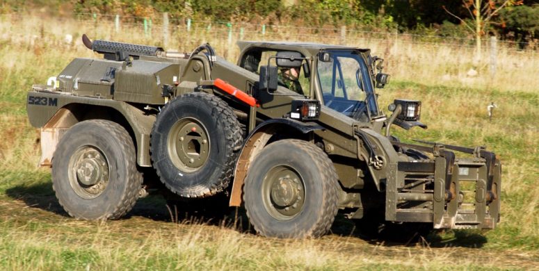 JCB P111 in action