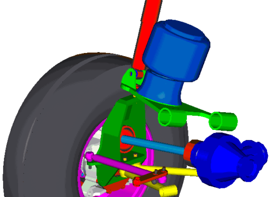 front suspension assy