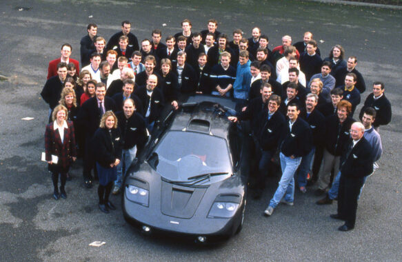 McLaren F1 team photo