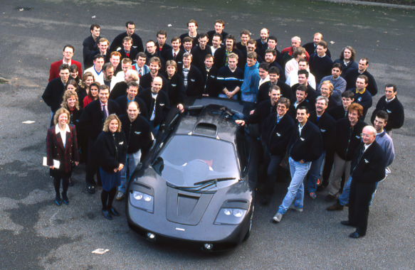 McLaren F1 team photo